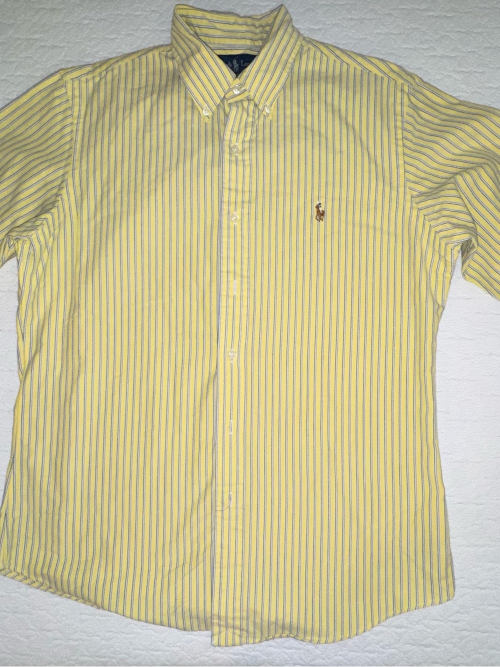 Vintage Polo Ralph Lauren Long-Sleeve Button Down Men’s Medium Custom Fit Shirt